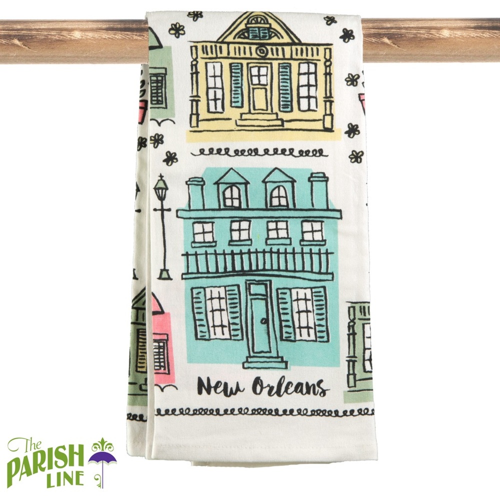 The Parish Line Creole Cottages Kitchen Towel